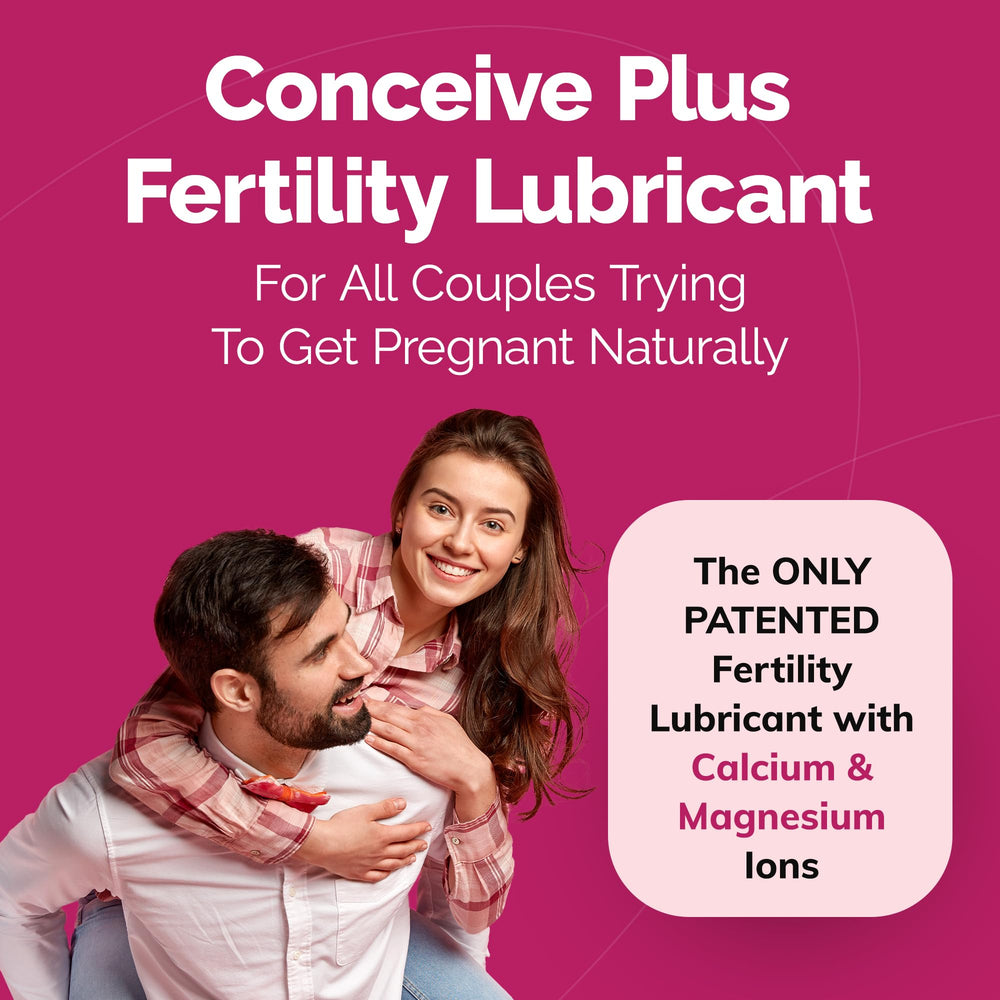 CONCEIVE PLUS textura del gel espeso que facilita la movilidad espermática
