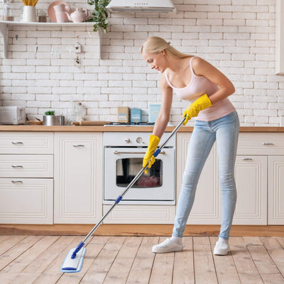 Conliwell cabezal giratorio 360 grados para limpiar debajo muebles