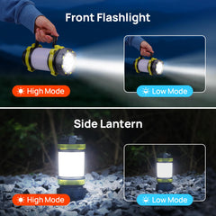 Consciot linterna lateral detalle de difusor que crea luz ambiente