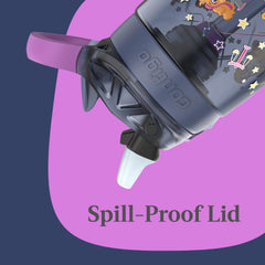 Contigo boquilla de silicona AUTOSPOUT desplegada, protección y uso higiénico