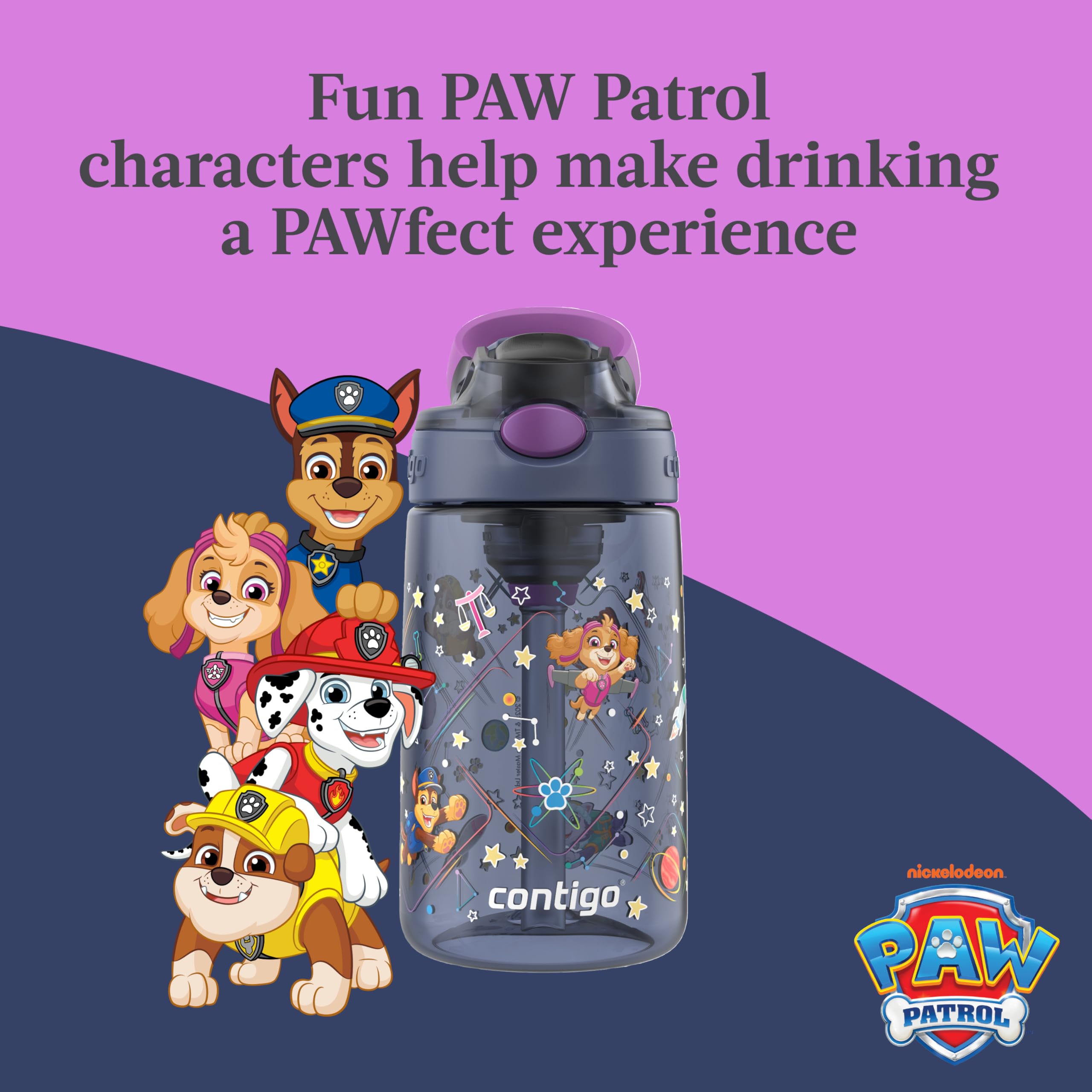 Contigo botella en parque infantil, diseño resistente para juego y escuela
