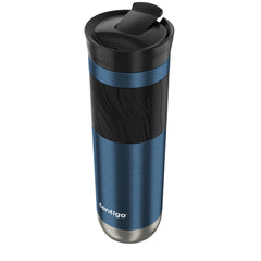 Contigo Byron 2.0 colocado en portavasos de coche para uso práctico