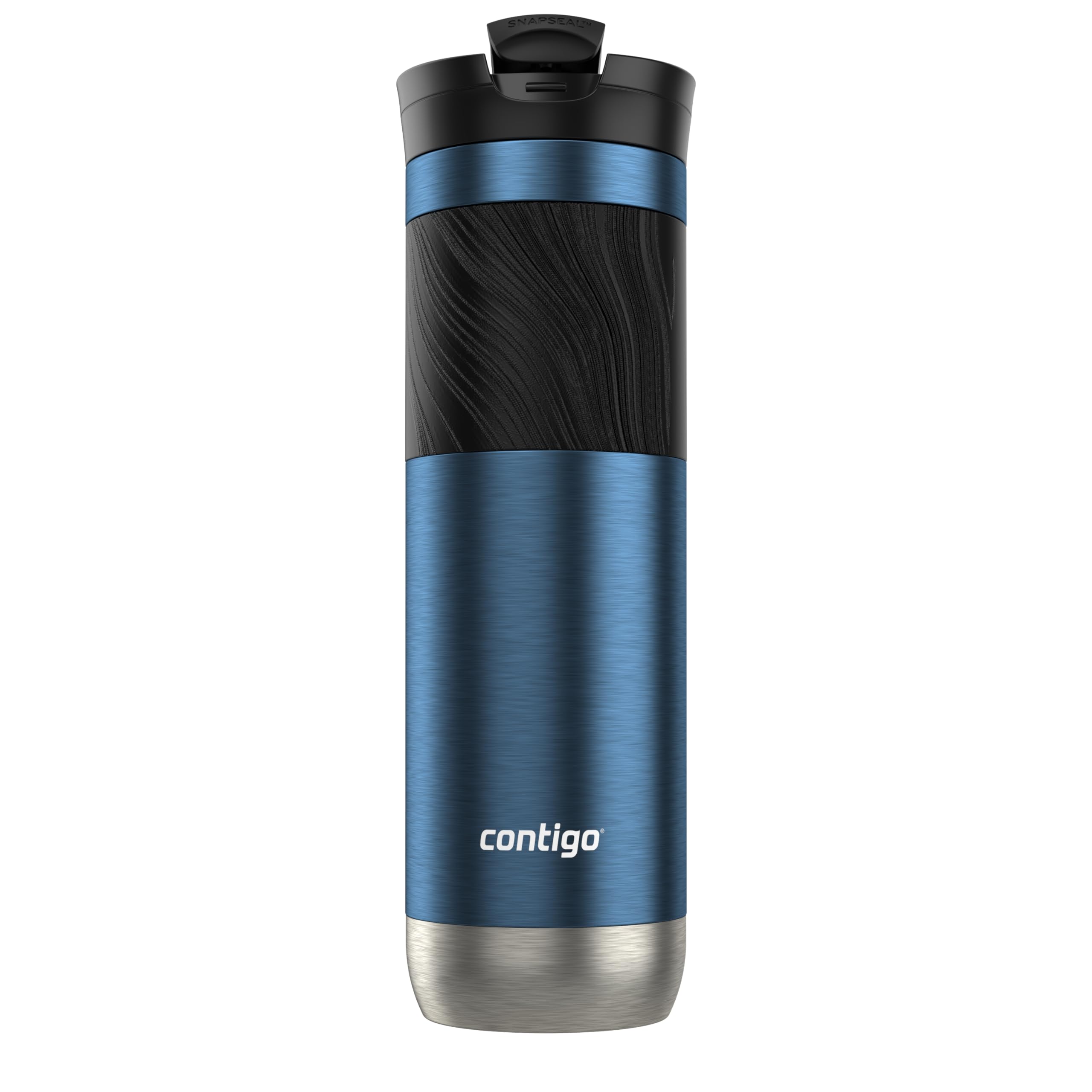 Contigo Byron 2.0 primer plano de la tapa SNAPSEAL que evita derrames