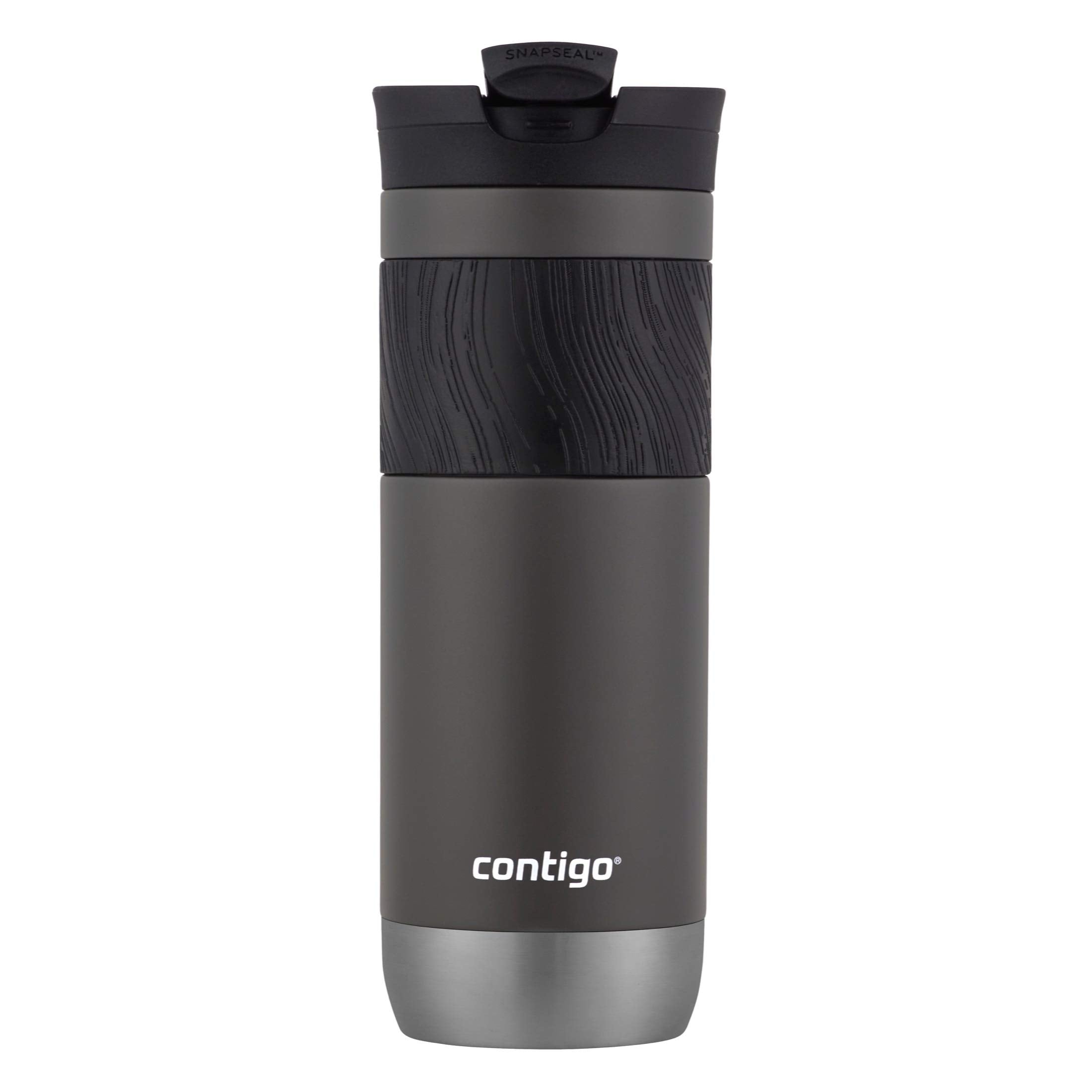 Contigo Byron textured grip close-up for secure handling benefit