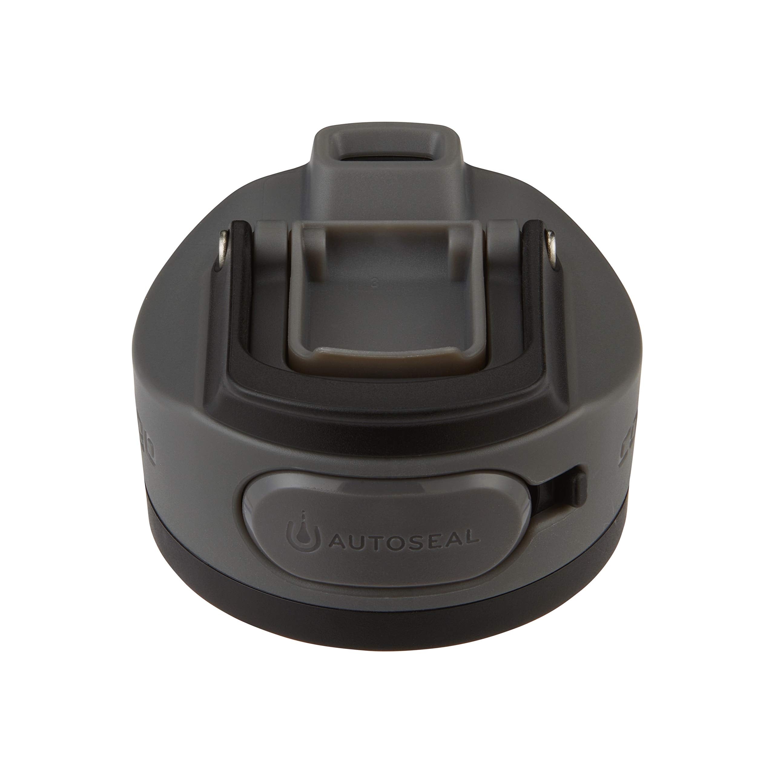 Contigo Cortland primer plano del acero inoxidable y acabado resistente
