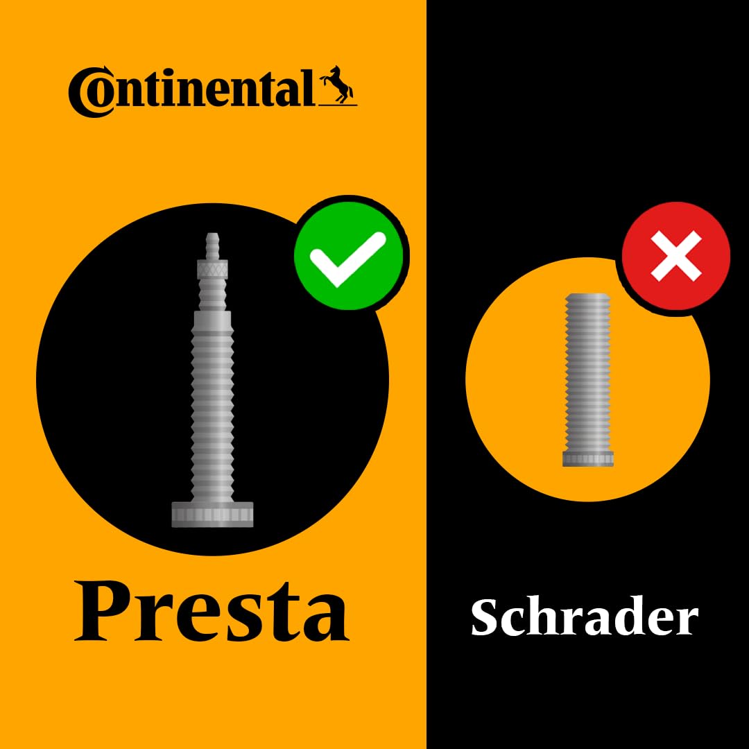 Continental instalación de cámara Race en una llanta 700c para reparación rápida