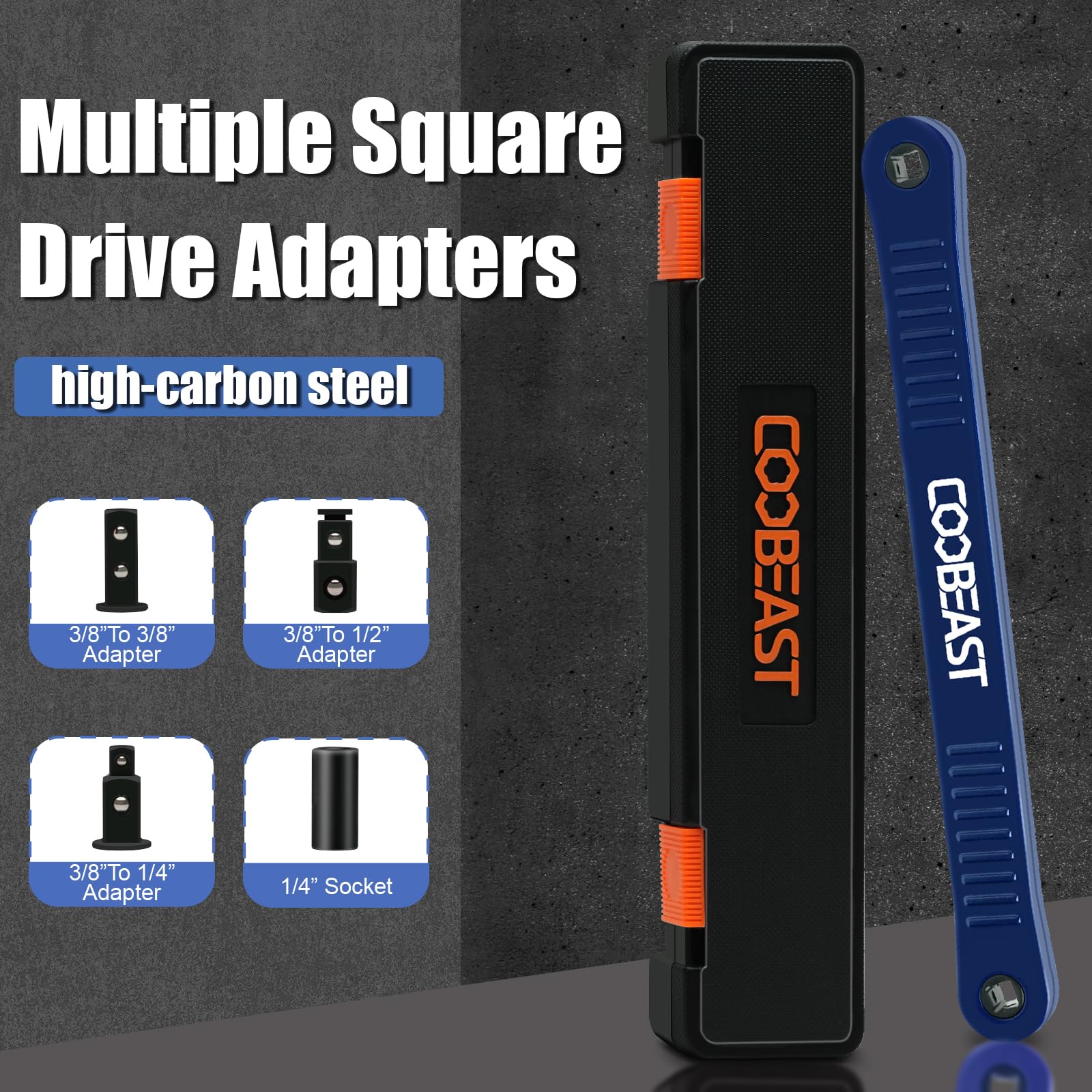 coobeast extensor conectado a llave de impacto acelerando trabajo