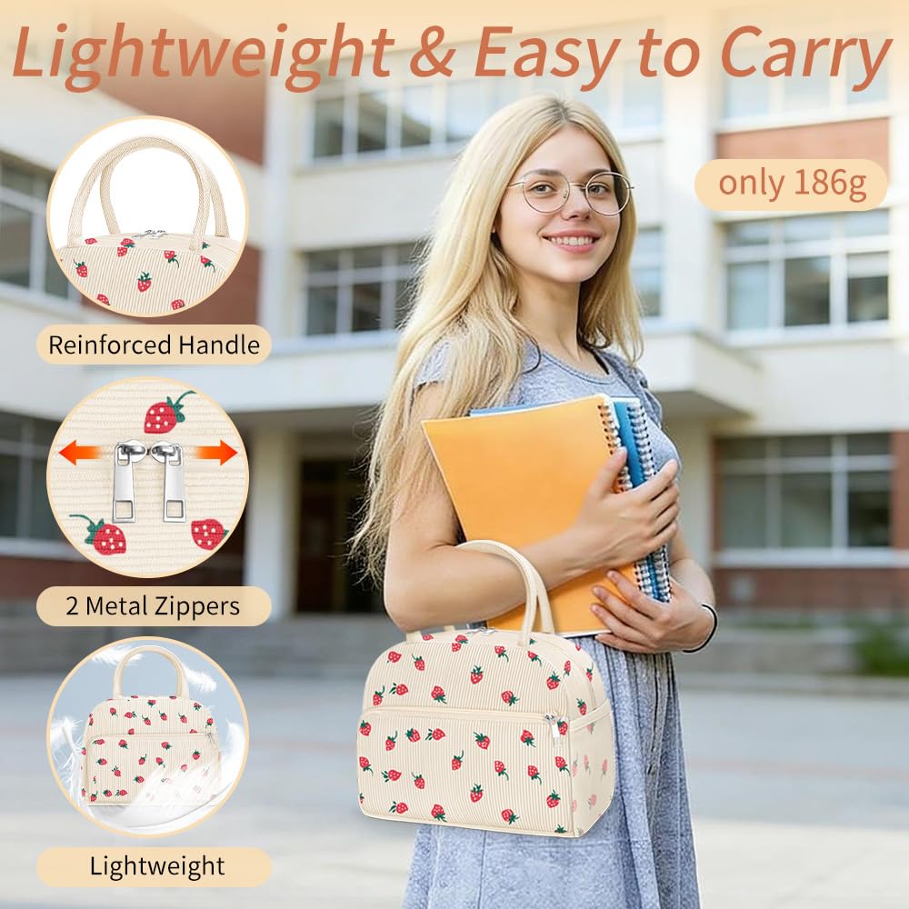 Coobiiya bolsillo frontal con cremallera para cubiertos, móvil y objetos seguros