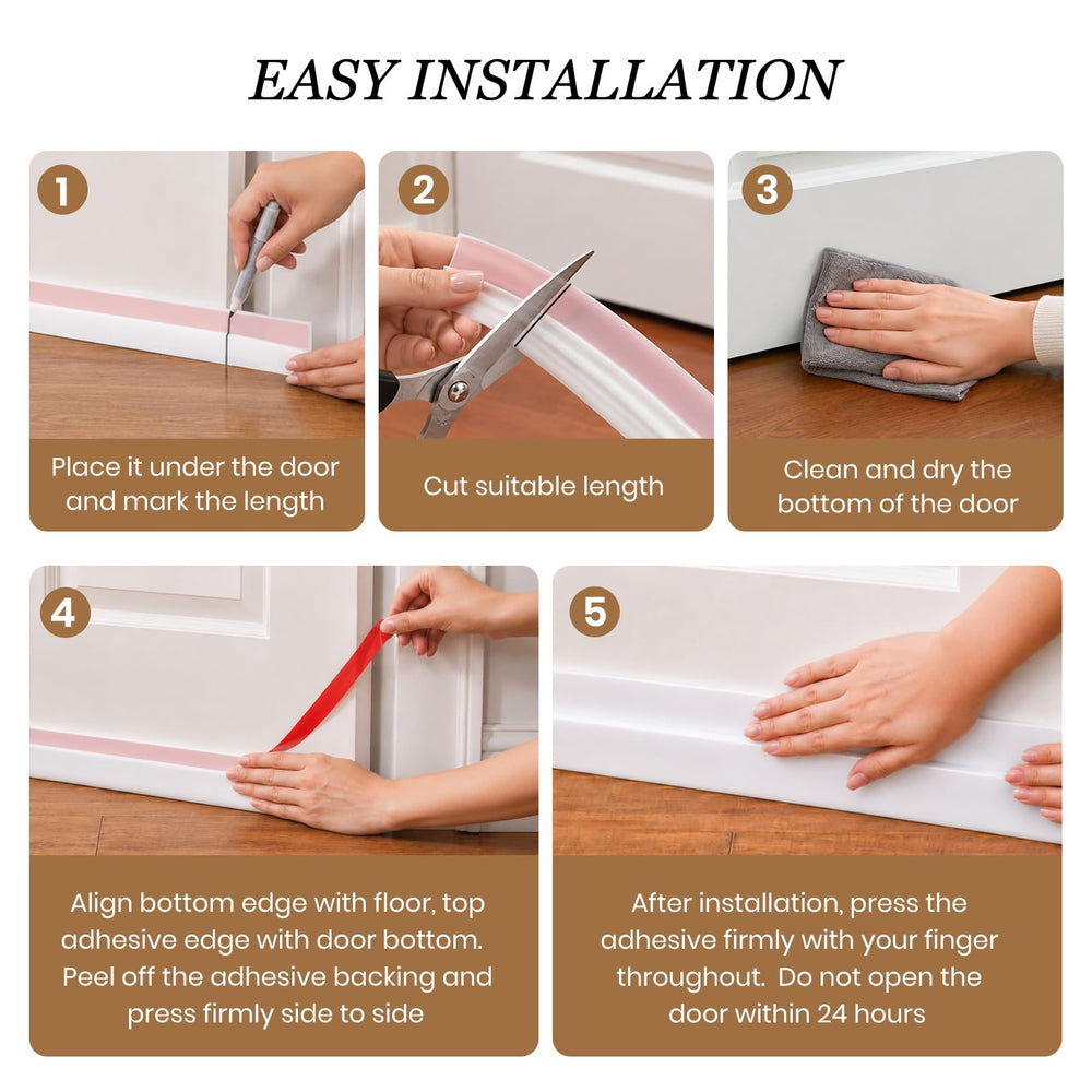 Cooenia vista lateral del pack de 4 ideal para múltiples puertas del hogar