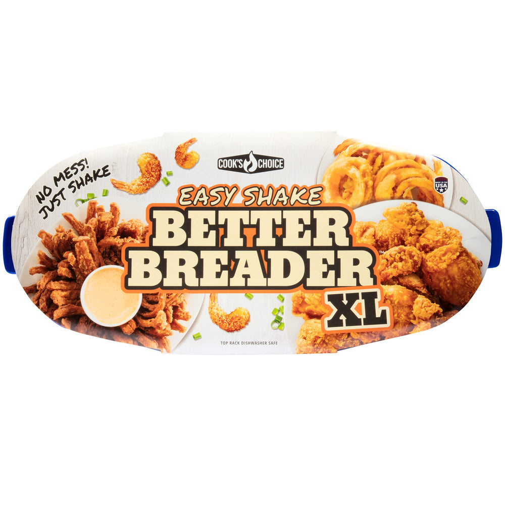 COOK'S CHOICE bol guardado con rebozado dentro tras cerrar tapa
