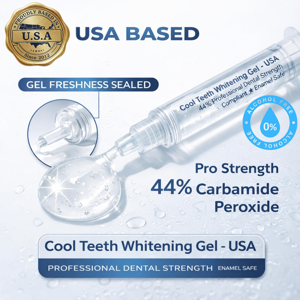 Cool Teeth Whitening bandejas termoformables moldeadas para mejor ajuste