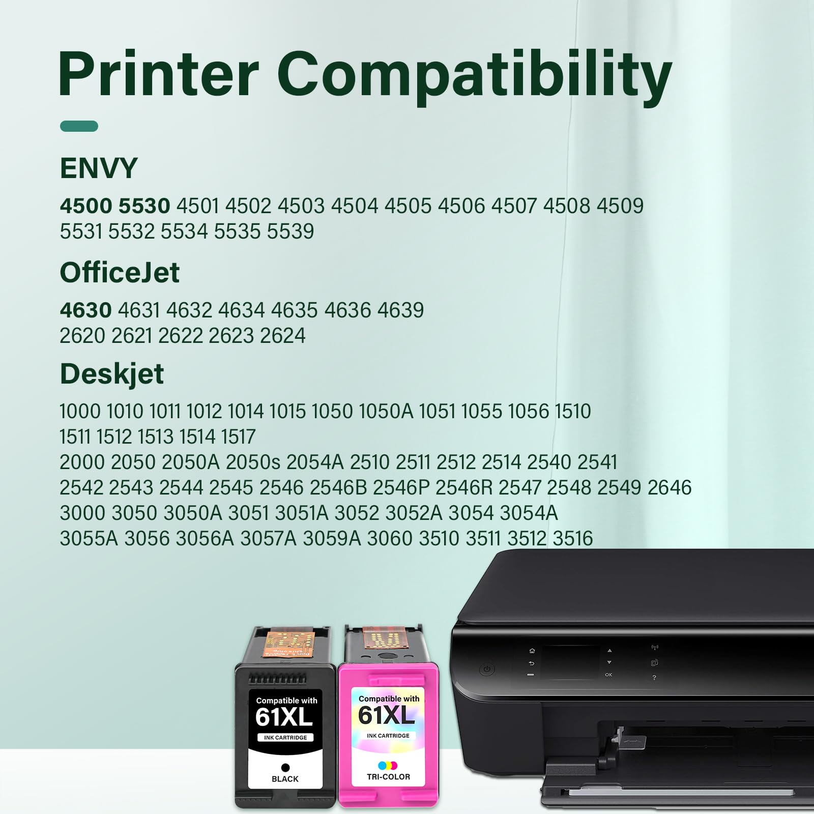 Cool Toner cartucho negro 61XL primer plano, buena nitidez
