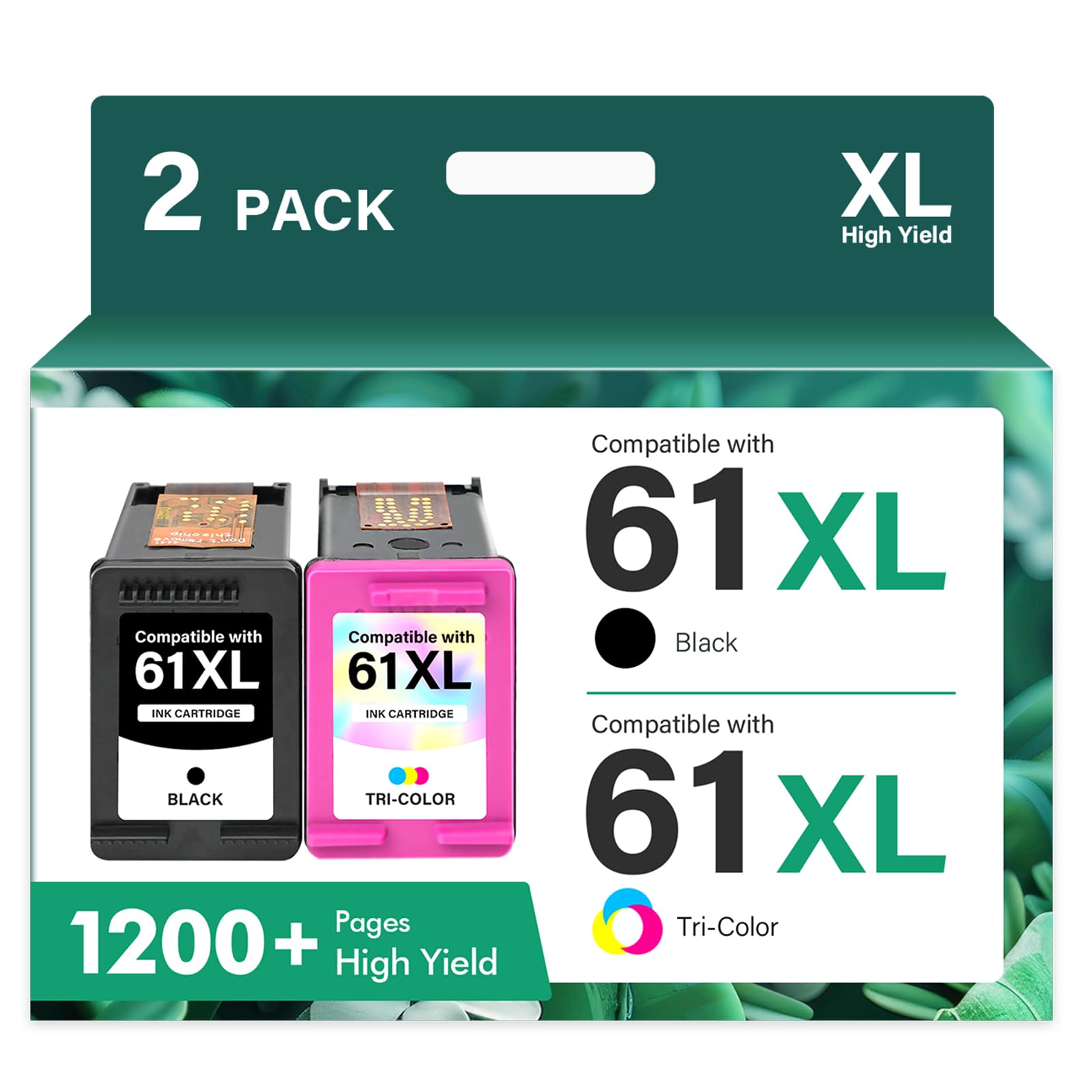 Cool Toner embalaje frontal mostrando pack 61XL con información clara