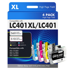Cool Toner paquete frontal mostrando 4 cartuchos y ahorro