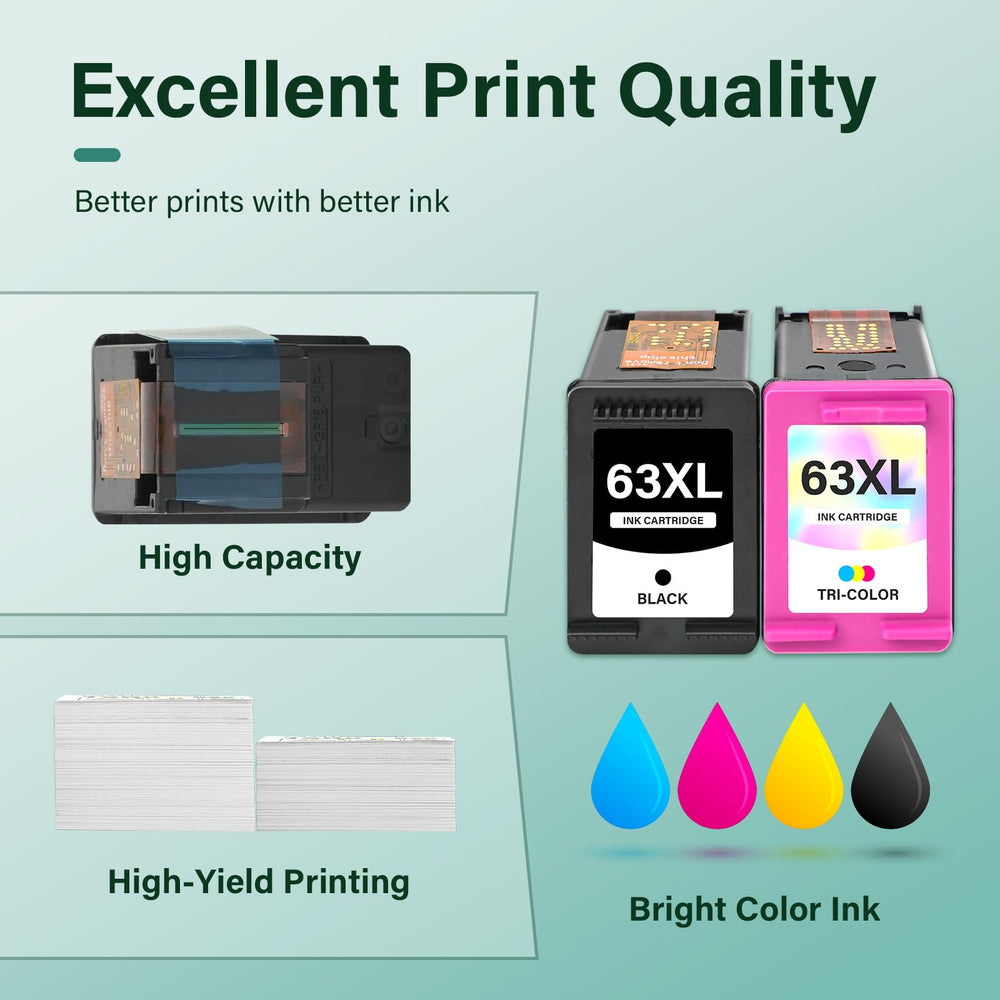 Comparación de tamaño Cool Toner con hoja A4, escala clara