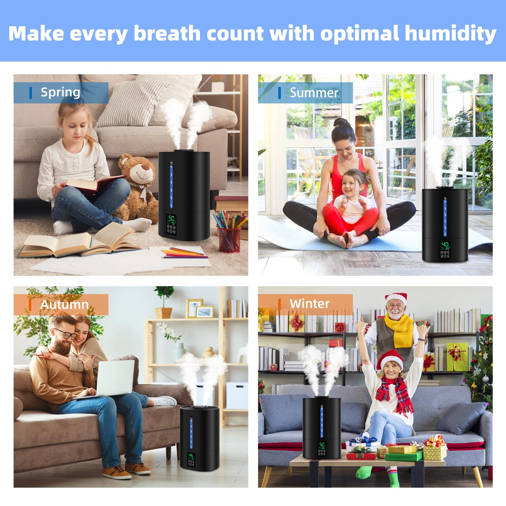 Coolfiqu con aceite esencial para humidificar y perfumar la estancia