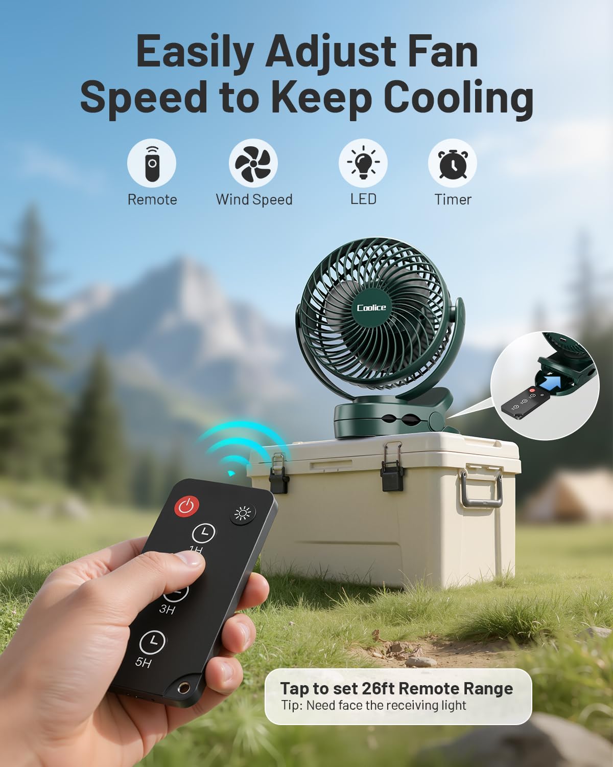 Coolice gancho plegable colgado del techo, instalación segura y versátil