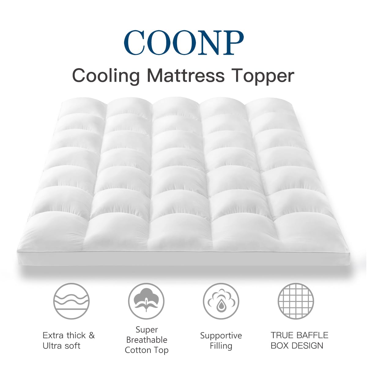 COONP elastic deep pocket corner detail demonstrating snug fit and secure hold