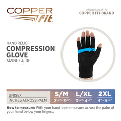 Copper Fit detalle silicona Sure Grip mejora el agarre
