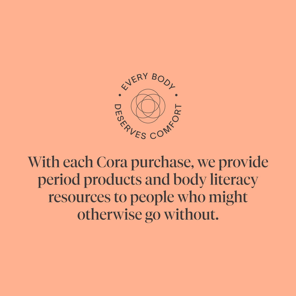 Cora ingredient and certification label emphasizing natural product clarity