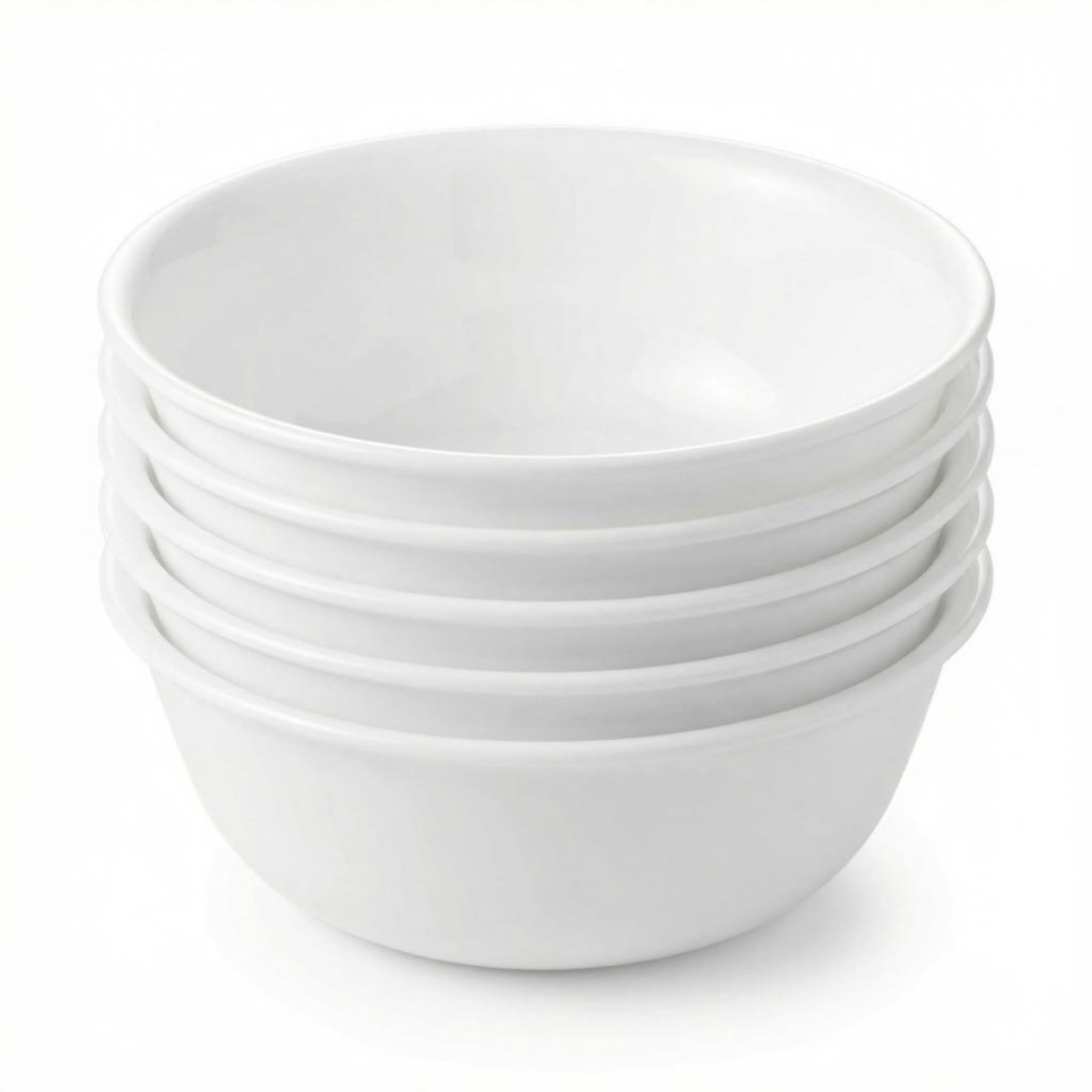 Corelle tazón frontal mostrando diseño Winter Frost y durabilidad