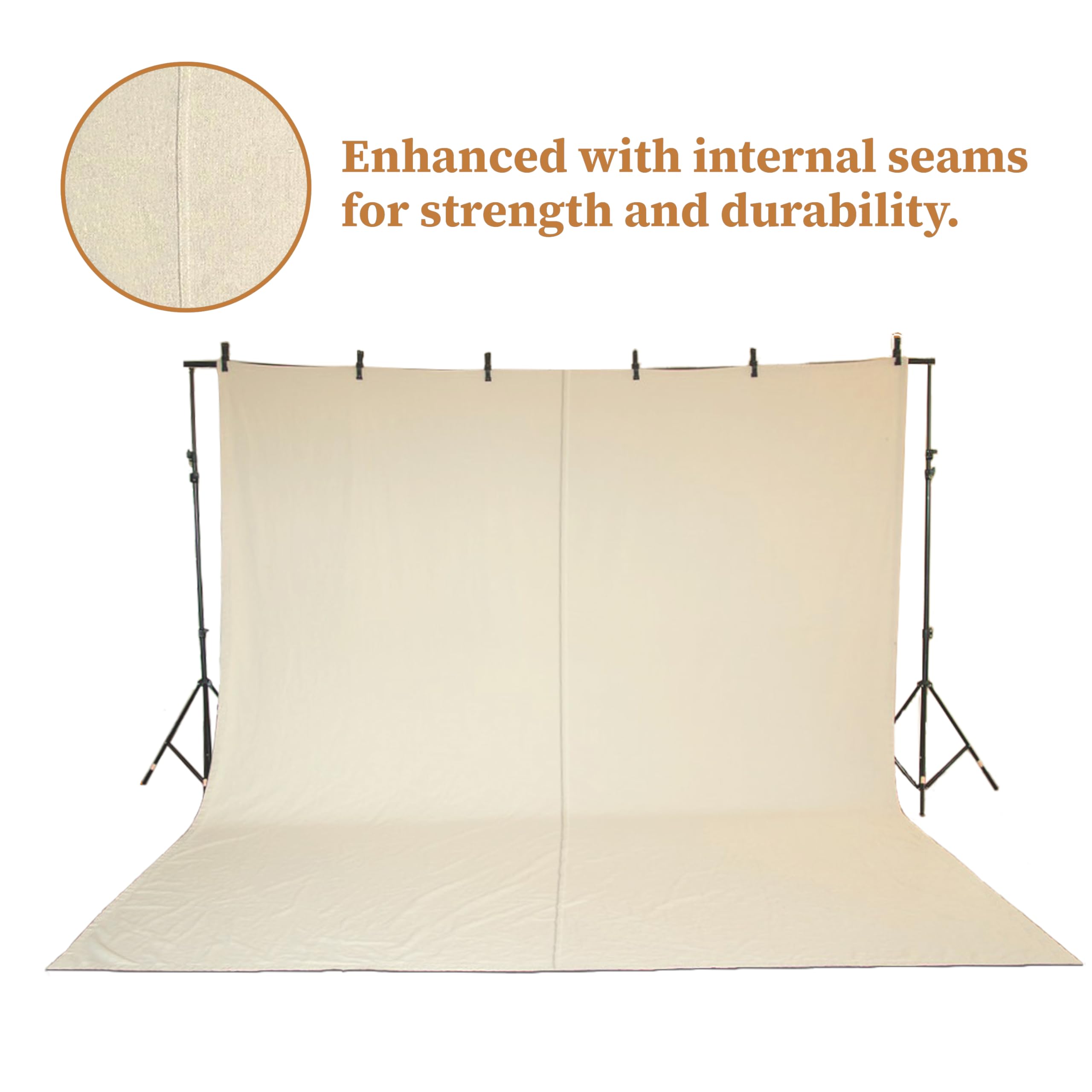 Corporate Hills canvas weave texture detail highlighting high absorbency