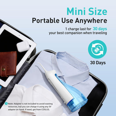 COSLUS charging with USB cable and battery indicator for long portable runtime