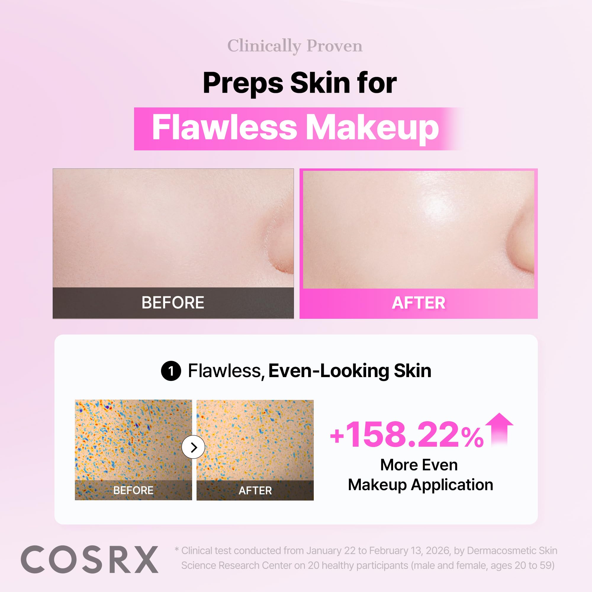 COSRX envase de 150 ml sobre mesa, formato económico y práctico