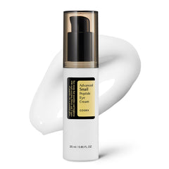 COSRX envase frontal del contorno de ojos mostrando etiqueta y tamaño