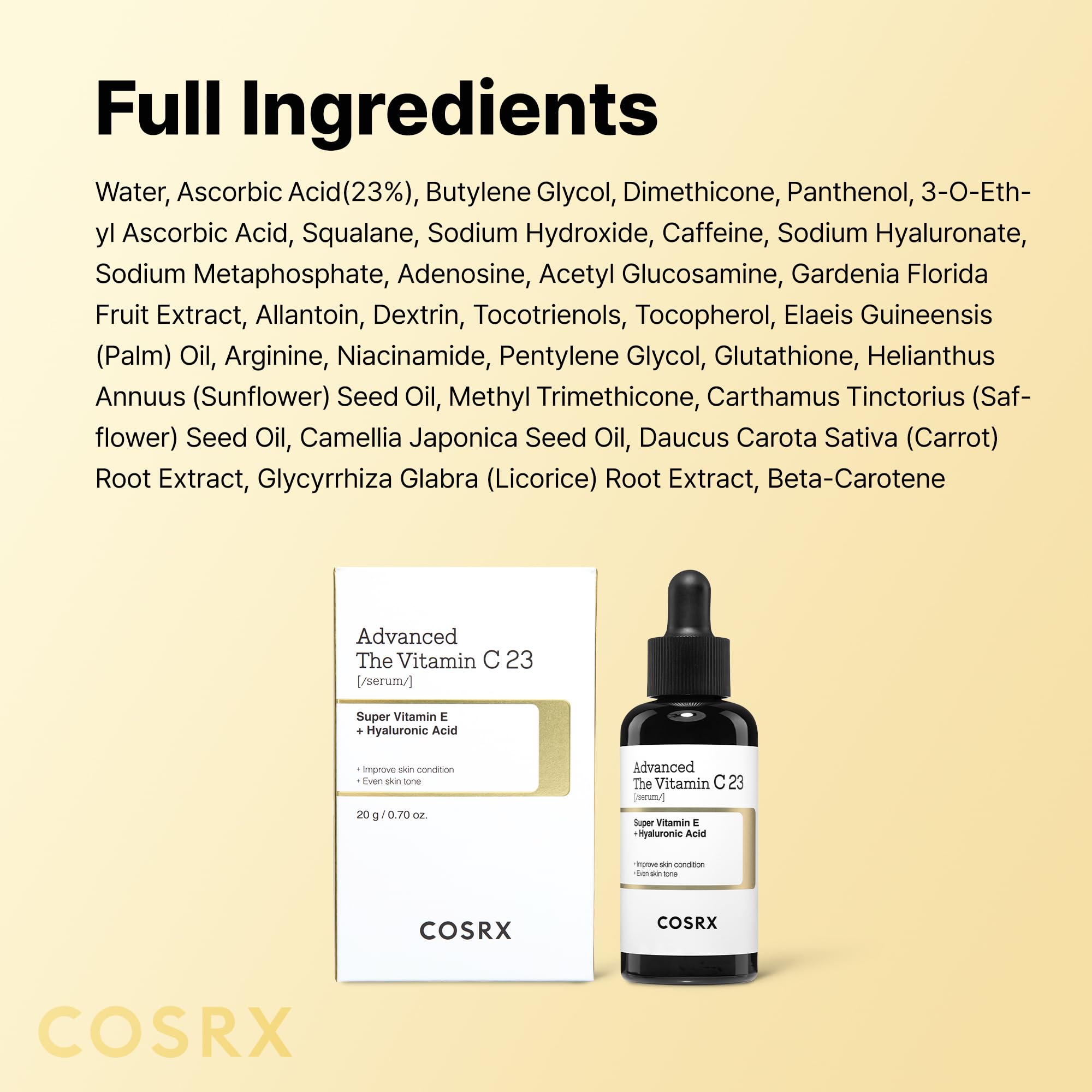 COSRX envase con tapón dispensador enfatizando dosificación precisa y controlada