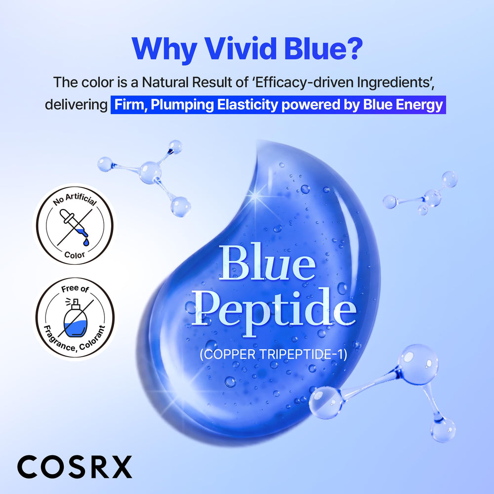COSRX mano dispensando suero enfatizando control de cantidad