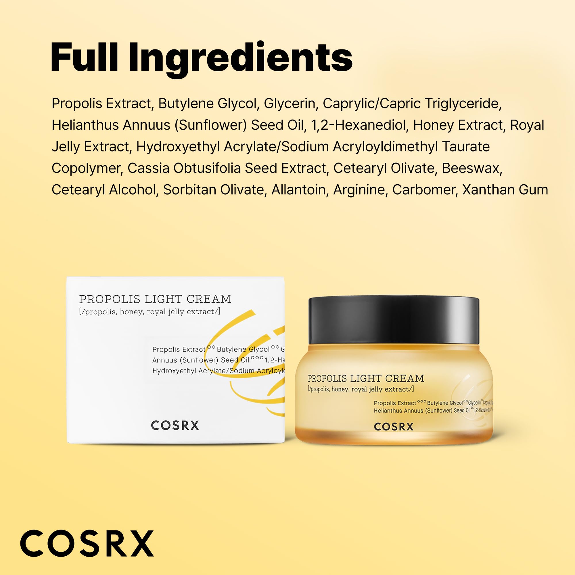 COSRX caja y contenido presentados listos para regalo o almacenamiento
