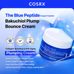 COSRX textura cremosa en primer plano que ilustra absorción ligera y humectación