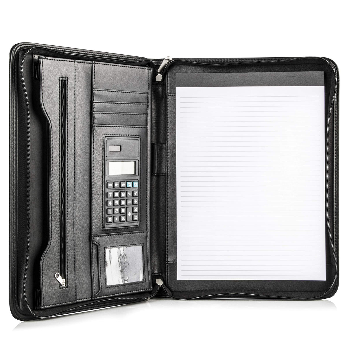 Cossini carpeta ejecutiva frontal elegante y profesional que proyecta confianza