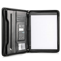 Cossini carpeta ejecutiva frontal elegante y profesional que proyecta confianza
