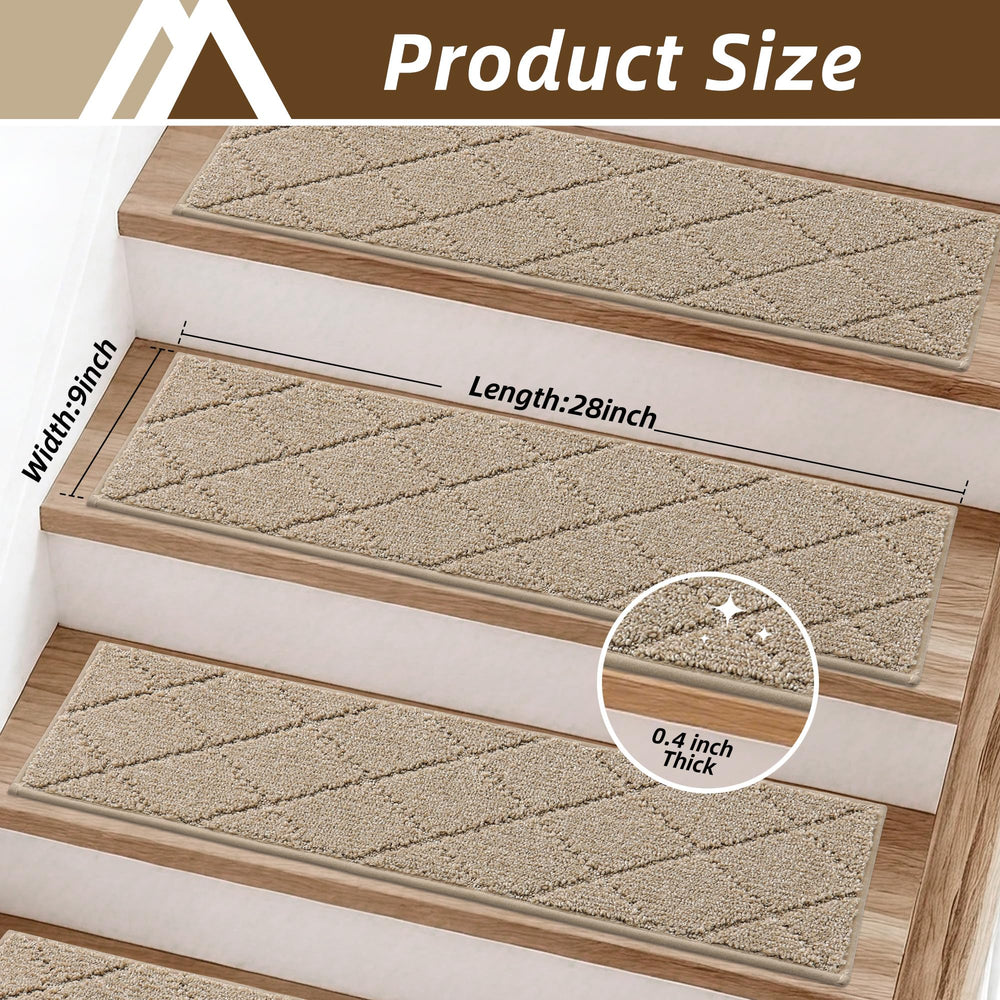 COSY HOMEER stair tread with dog using step for safer footing benefit