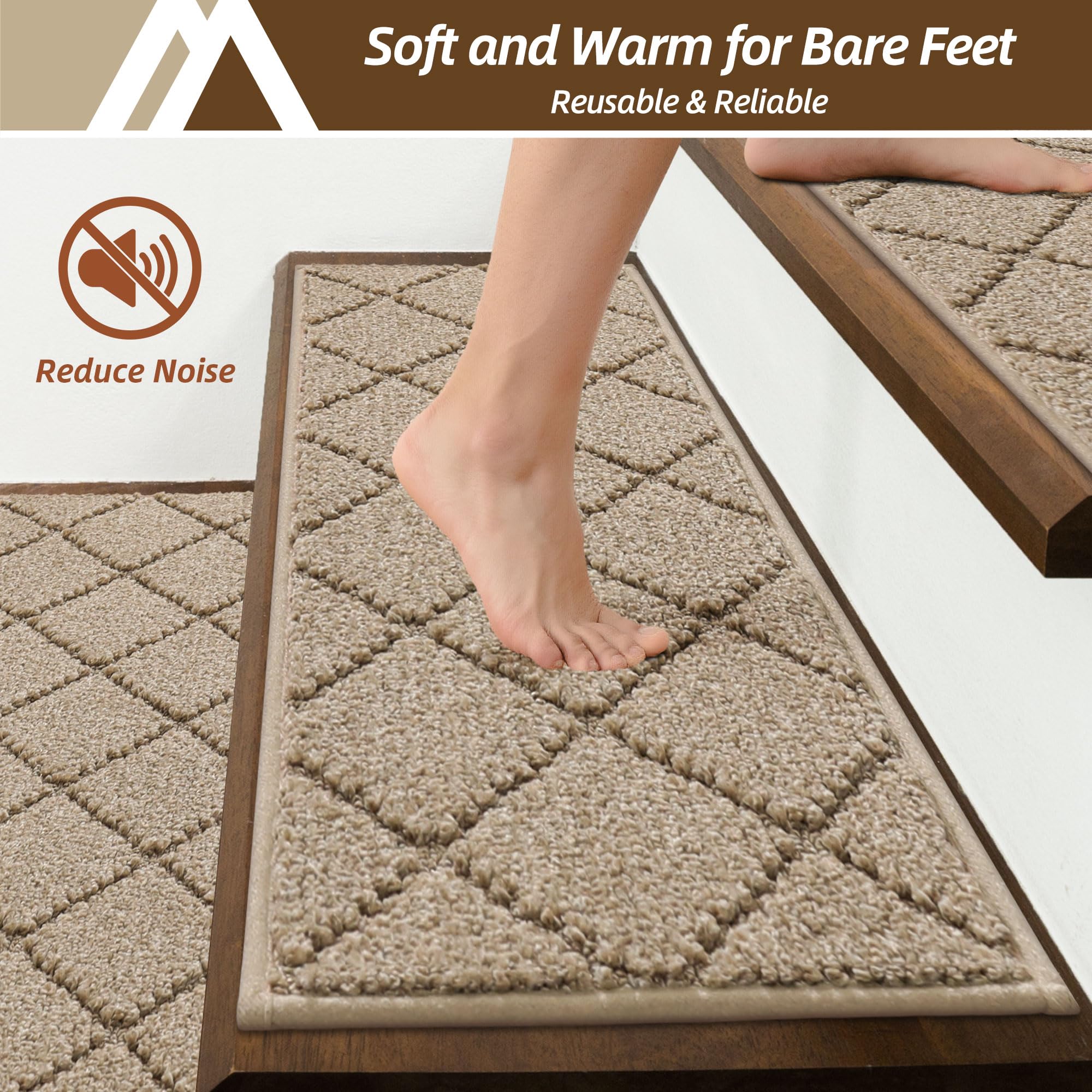COSY HOMEER washable mat in washing machine indicating easy-care benefit