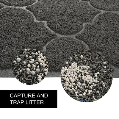 Cosyearn LittleTiger underside non-slip backing visible for secure floor grip