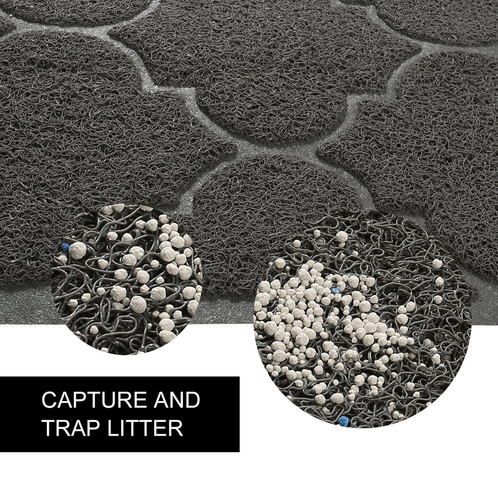 Cosyearn LittleTiger underside non-slip backing visible for secure floor grip