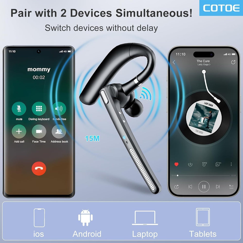 COTOE accesorios con puntas de distinto tamaño para ajuste personalizado