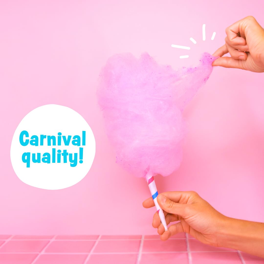 Cotton Candy Express azúcar vertida en máquina casera para preparar algodón