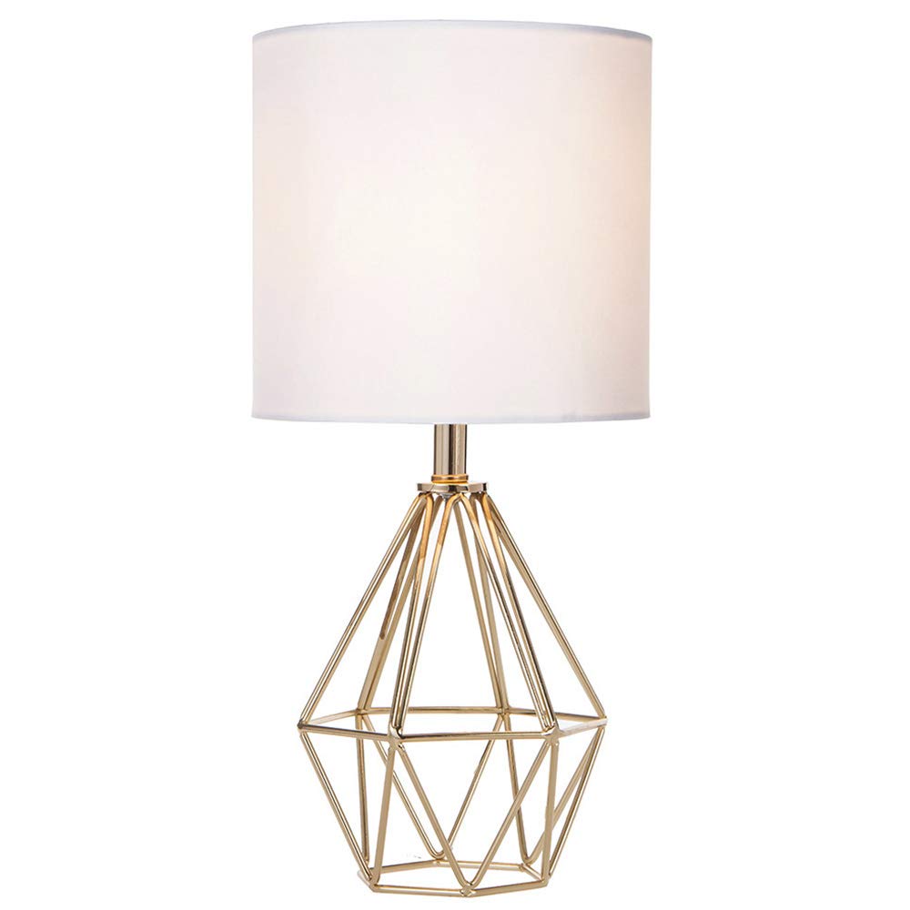 COTULIN gold lamp front view showing compact silhouette and ambient glow