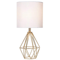 COTULIN gold lamp front view showing compact silhouette and ambient glow