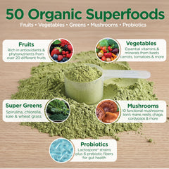 Country Farms detalle de ingredientes en polvo que resalta variedad nutritiva