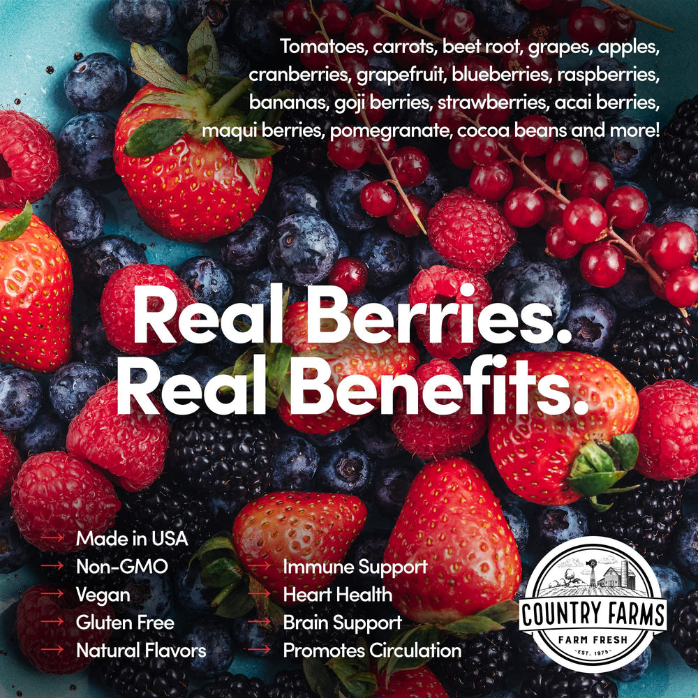 Country Farms bowl de smoothie con polvo, opción nutritiva diaria