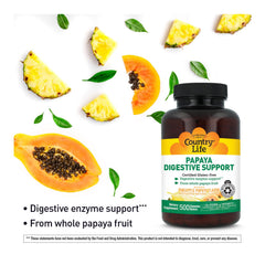 Country Life primer plano de la textura de la oblea masticable nutritiva