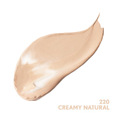 COVERGIRL textura cremosa en primer plano, fácil difuminado y cobertura