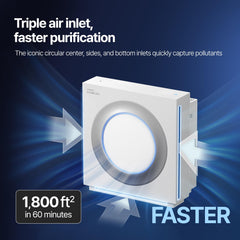 Coway Airmega Mighty2 detalle del filtro Max2 mostrando estructura y eficacia