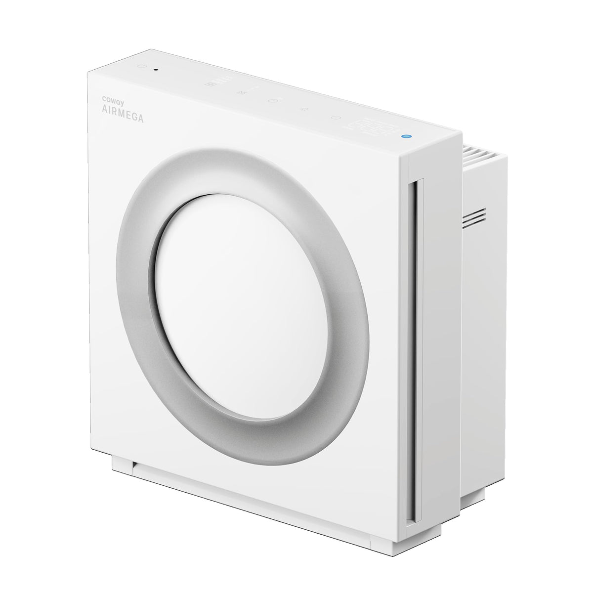 Coway Airmega Mighty2 frontal mostrando diseño moderno y rendimiento
