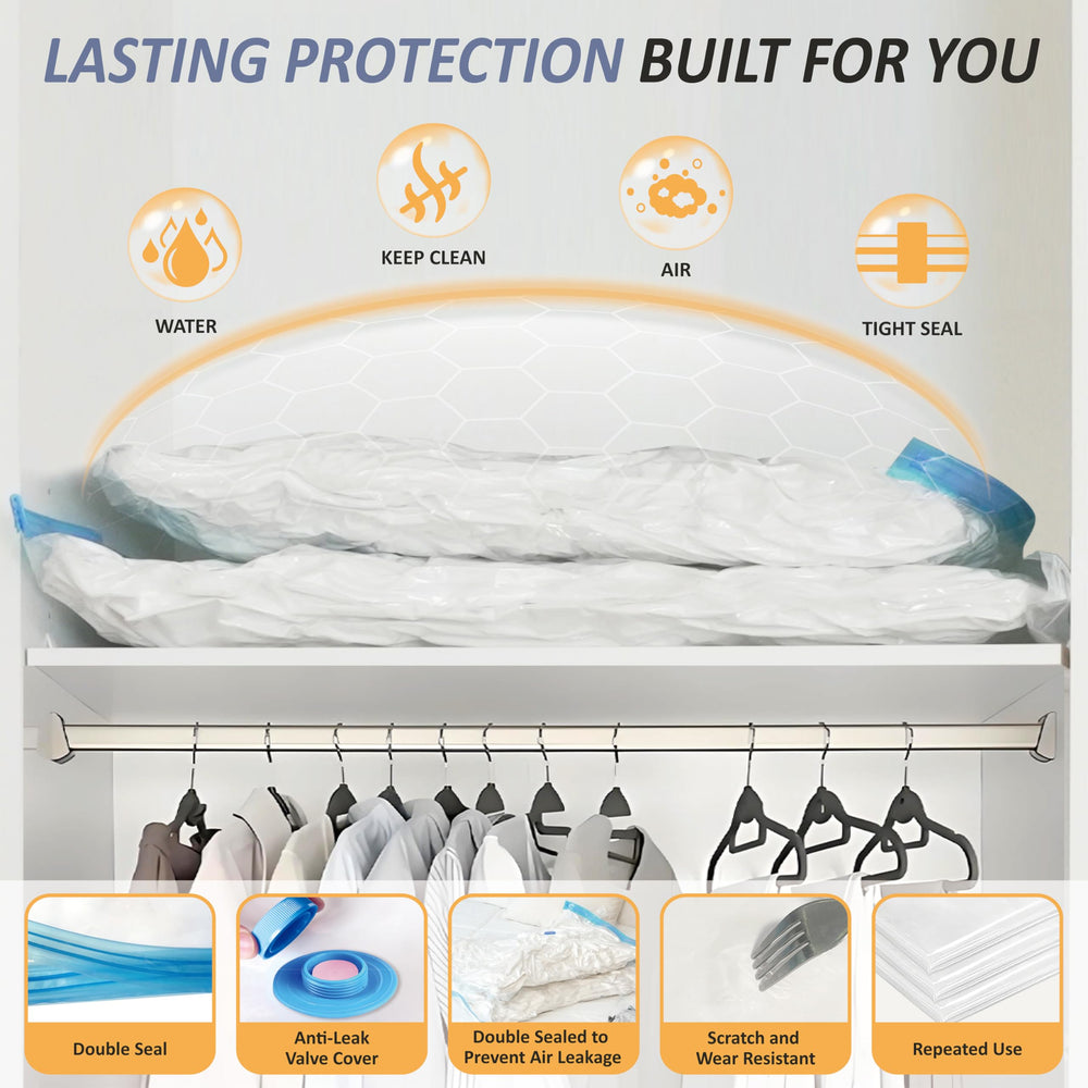 Cozy Essential bomba de mano incluida para comprimir sin aspiradora